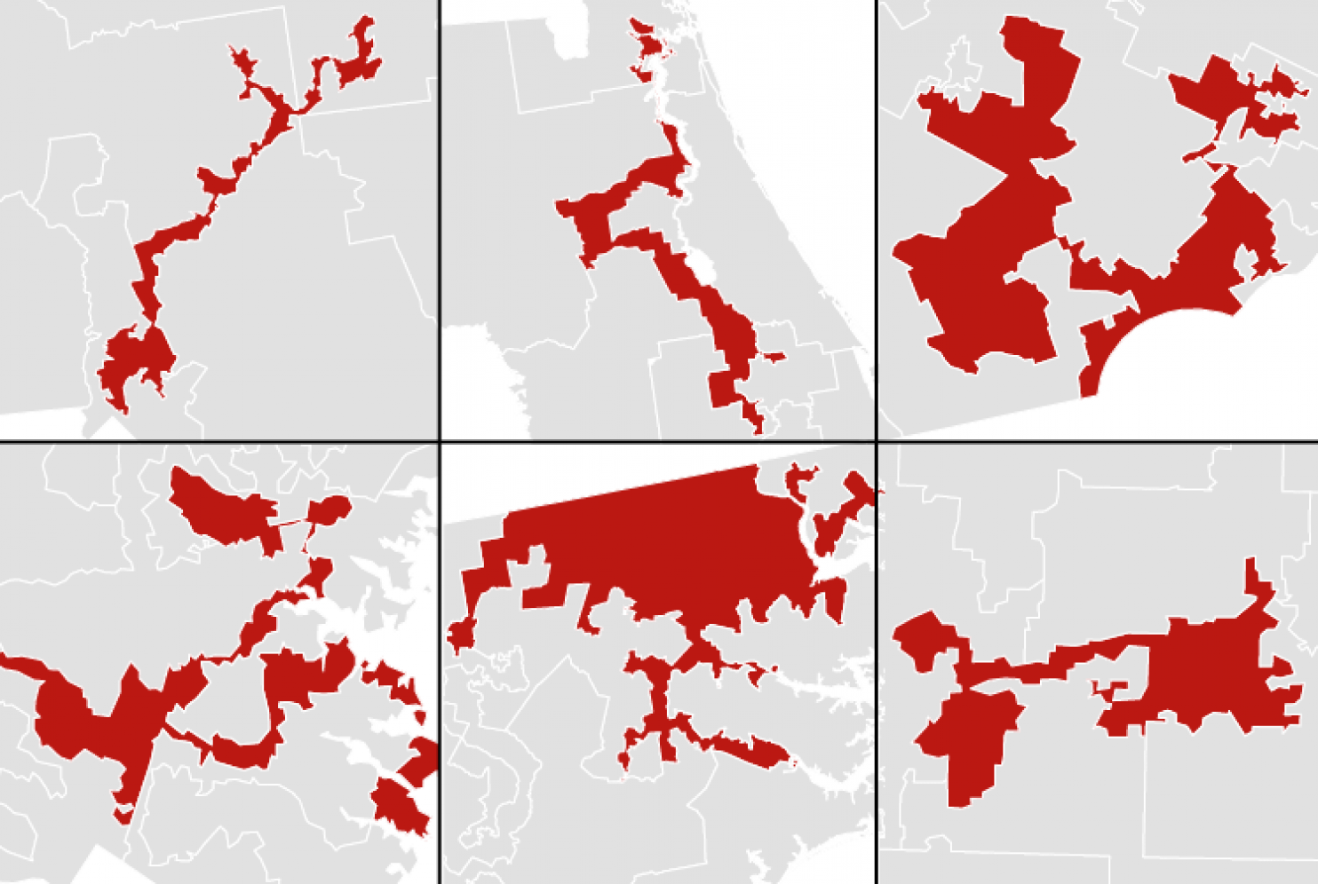gerrymandered-congressional-districts