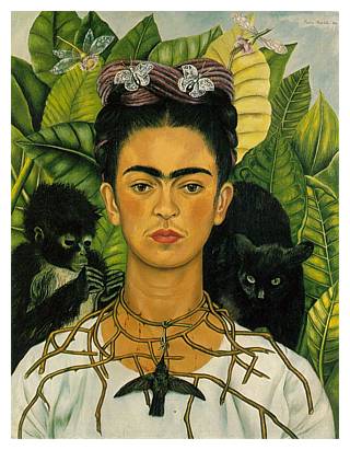 Unibrow chick.