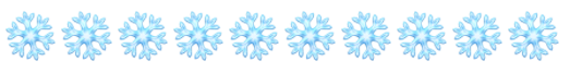 10 snowflakes -10