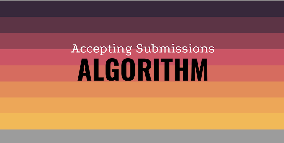 Accepting Submissions: {ALGORITHM} Writing Prompt - The Prompt Magazine